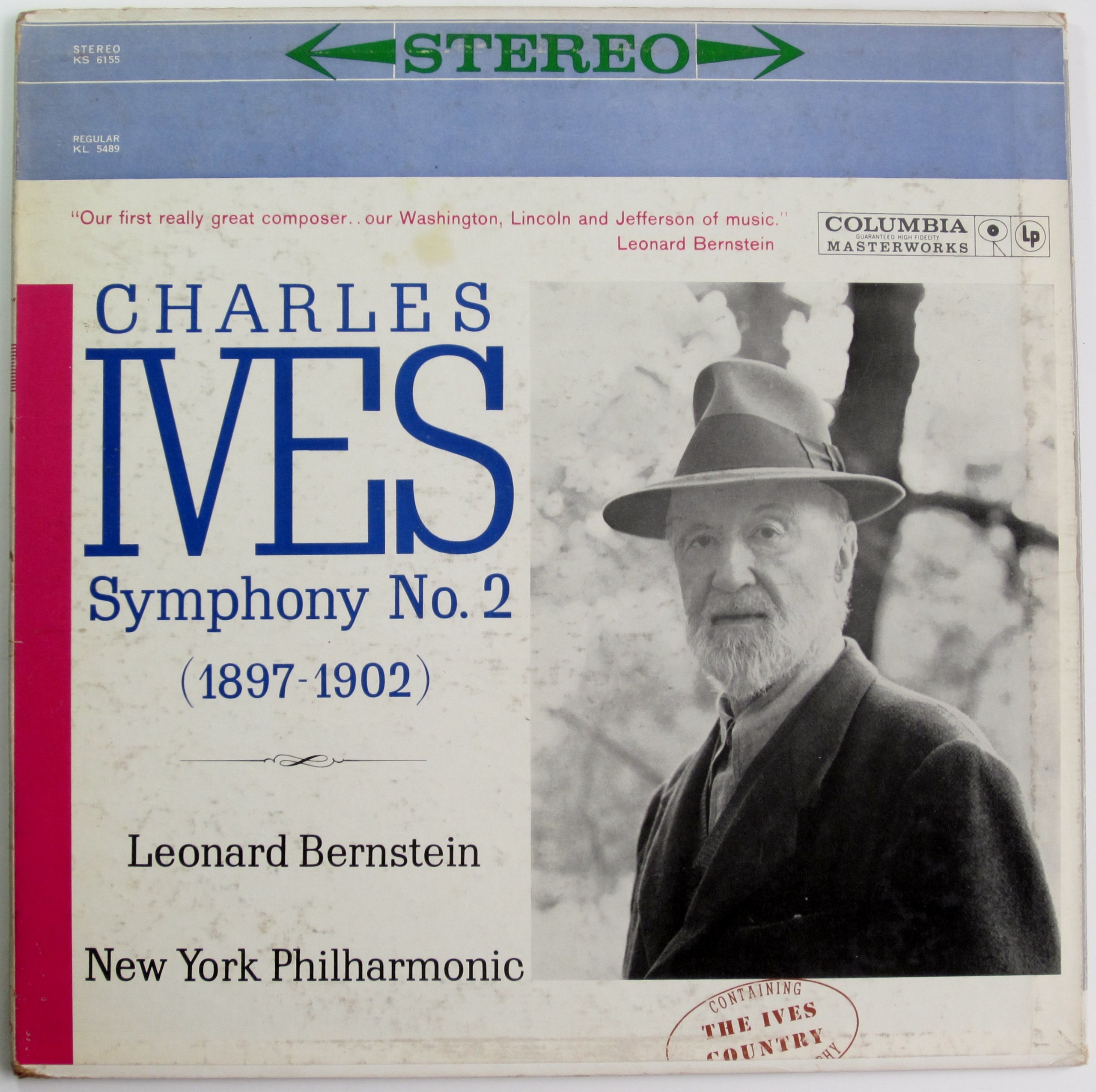 Charles Ives, New York Philharmonic, Leonard Bernstein - Charles